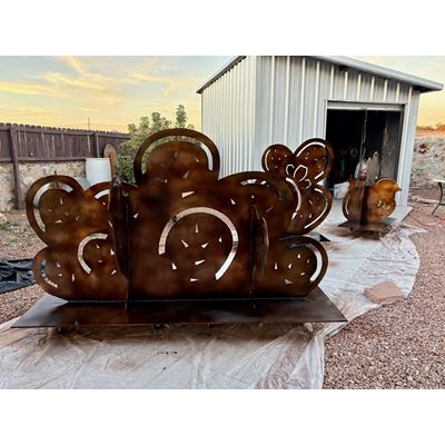 NMSU alum builds sculpture for Las Cruces Public Art Collection