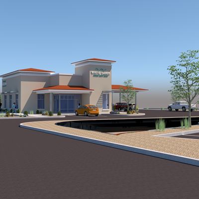 Photo of White Sands Federal Credit Union at Aggie Uptown rendering
