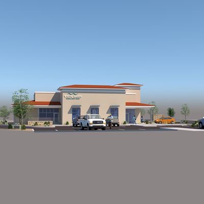 Photo of White Sands Federal Credit Union at Aggie Uptown rendering