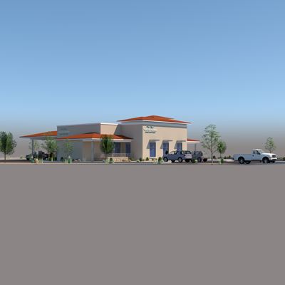 Photo of White Sands Federal Credit Union at Aggie Uptown rendering