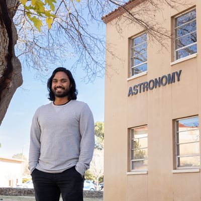 NMSU astronomy student links brightening regions on the sun to early warnings for solar flares