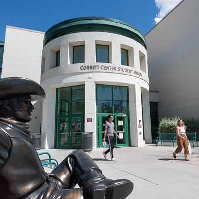 Photo of Corbett Center Student Union on NMSU main campus