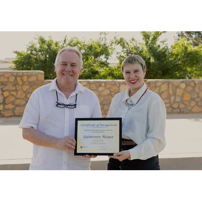 NMSU art history student receives J Paul Taylor Social Justice Award