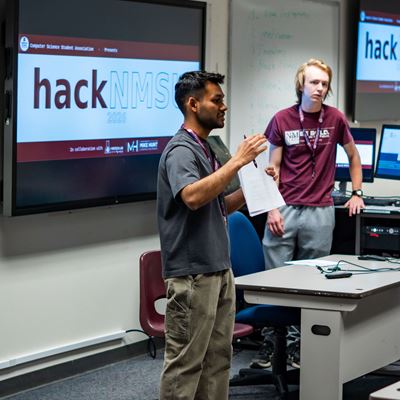 Photo of Rupak Dey a graduating senior in computer science and founding president of the CSSA