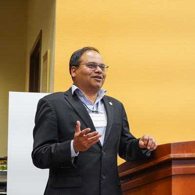 Photo of Satyajayant Jay Misra as NMSU s first Innovation Fellow