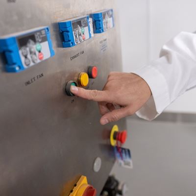 Photo of a guided ultrasound project that aims to improve energy efficiency in food processing through evaporation