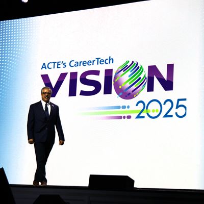Photo of Robert M Torres now serving as president of the Association for Career and Technical Education