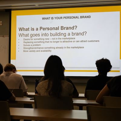 Photo of NMSU College of Business hosting the 2025 Accounting Career Awareness Program NMSU photo by Josh Bachman