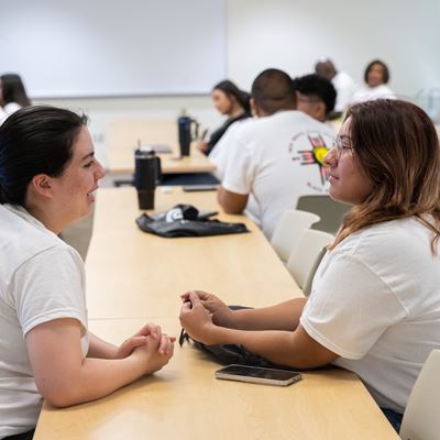 Photo of NMSU College of Business hosting the 2025 Accounting Career Awareness Program NMSU photo by Josh Bachman