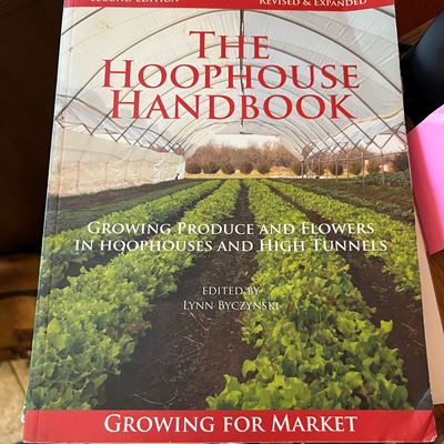 IMAGE DESCRIPTION Cover of a textbook about hoophouses