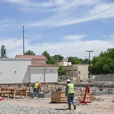 Photo of New Mexico State University s Biomedical Research Building expansion project