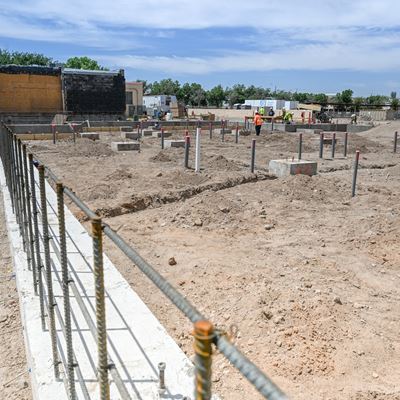 Photo of New Mexico State University s Biomedical Research Building expansion project