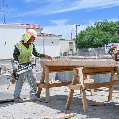 Photo of New Mexico State University s Biomedical Research Building expansion project