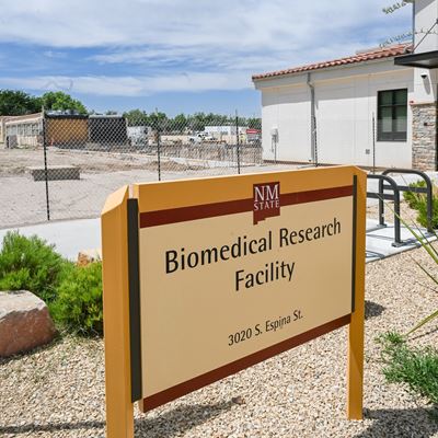 Photo of New Mexico State University s Biomedical Research Building expansion project