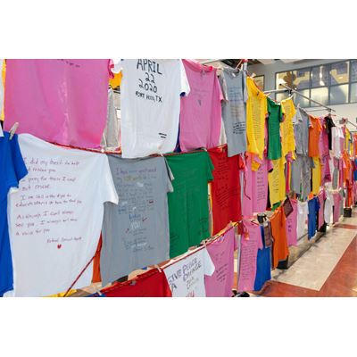 Clothesline Project brings awareness beyond statistics expanded to a month