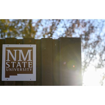 NMSU campus signage