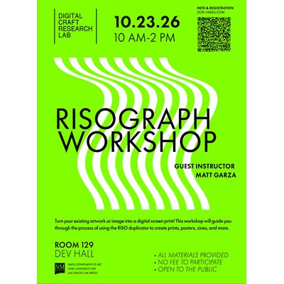 Digital Craft Research Lab to host Risograph Workshop Oct 23