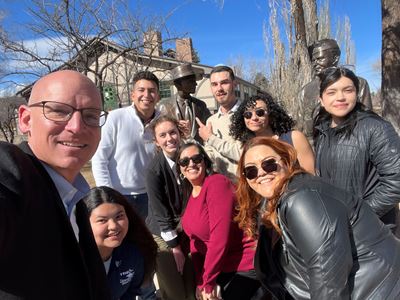 Students and a professor from New Mexico State University s College of Business recently visited Los Alamos National Lab