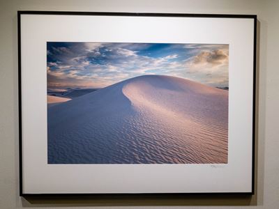 Photo of Into the Great White Sands at NMSU Branson Library exhibit