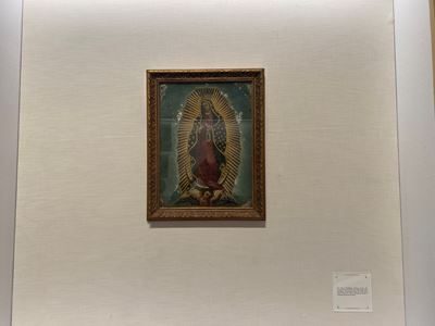 A painting on a wall