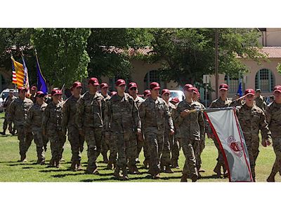 NMSU ROTC hosts 122nd Presidential Pass in Review