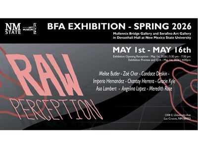 2026 BFA and MFA thesis exhibitions to open at NMSU Art Museum