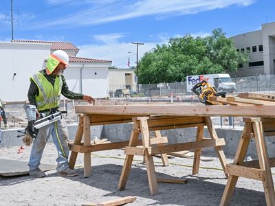 Photo of New Mexico State University s Biomedical Research Building expansion project