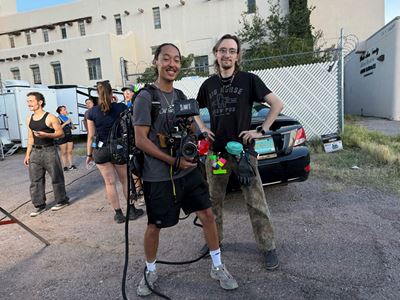 Movie filming in Las Cruces employs NMSU students alumni