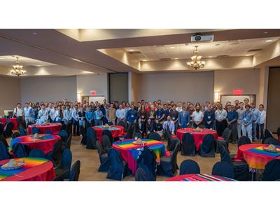 Description Attendees of the 16th Ablations Workshop pose for a photo