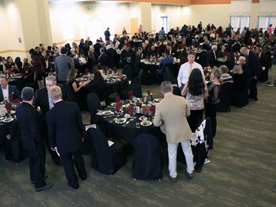 Photo of Hall of Fame banquet 2025
