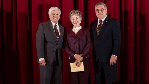 New Mexico State University Professor Emerita Patricia Hynes (center) has been appointed to the Standing Committee on Ne