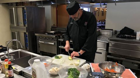 Chef Pete Mitchell