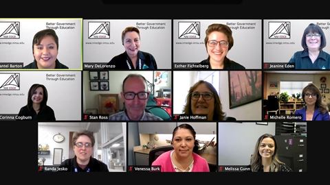 Several New Mexico public officials were honored at a virtual graduation for the New Mexico EDGE program June 23