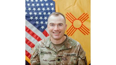 Lt. Col. Mark McClellan, NMSU Army ROTC commander.