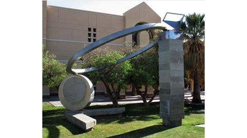 Zuhl Library Sculpture 2