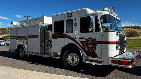 NMSU fire engine
