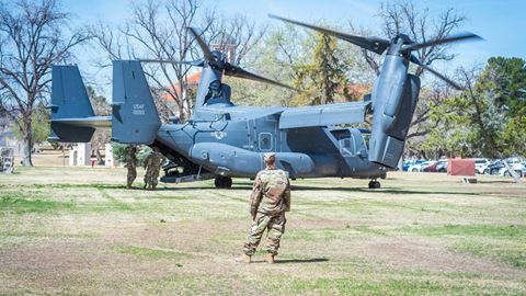 NMSU_Warrior Day Helicopter Landing_April 2022_Photo by Ingrid Leyva