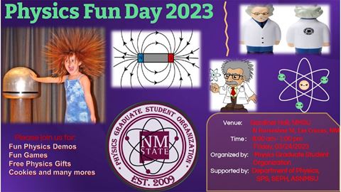 NMSU grad students host Physics Fun Day