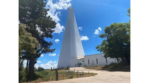 Dunn Solar Telescope tour gives visitors a colorful experience