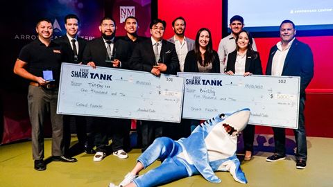 Photo of Aggie Shark Tank winners 2023