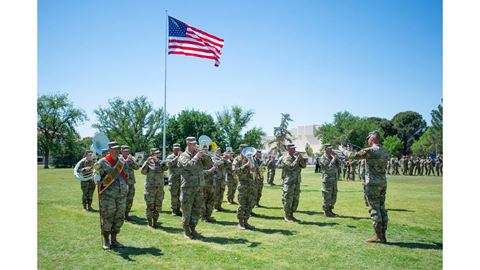 NMSU ROTC hosts 122nd Presidential Pass in Review