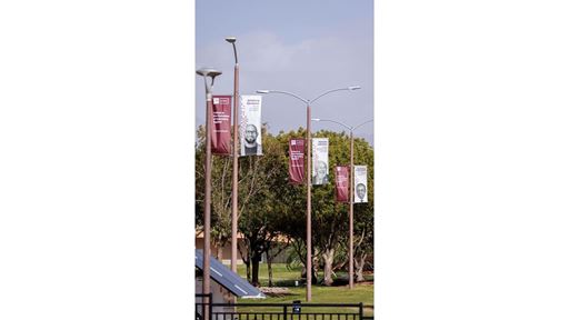 Campus banner campaign highlights accomplished NMSU Alumni