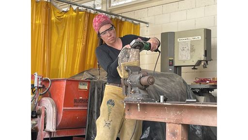 NMSU students learn metal castings public art through city of Las Cruces partnership