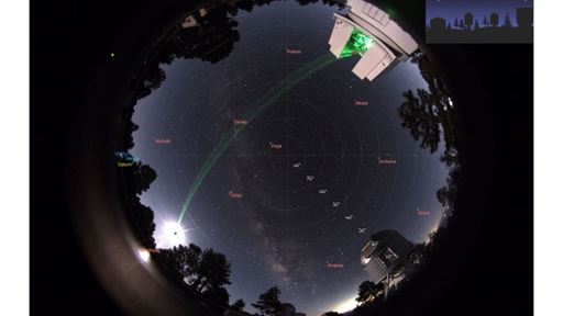APO NMSU researchers detect new laser reflector on moon with amazing precision