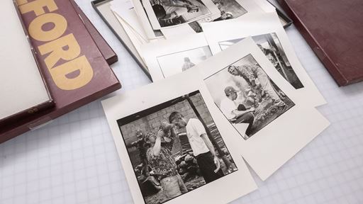 Photo of Sterling Trantham s photography now stored in NMSU Archives and Special Collections
