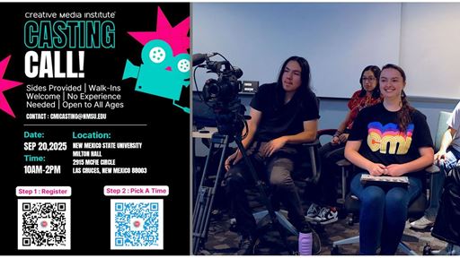 Want to be in a movie NMSU s CMI to host open casting call Saturday