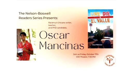 NMSU to host public reading by poet fiction writer Oct 17