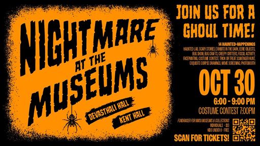 NMSU museums and collections to host Nightmare at the Museums fundraising event Oct 30