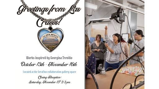 Closing reception Nov 15 for Greetings from Las Cruces NMSU student jewelry exhibition