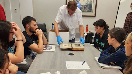 photo-of-team-from-the-nmsu-library-worked-to-digitize--catalog-and-preserve-the-amador-family-corre